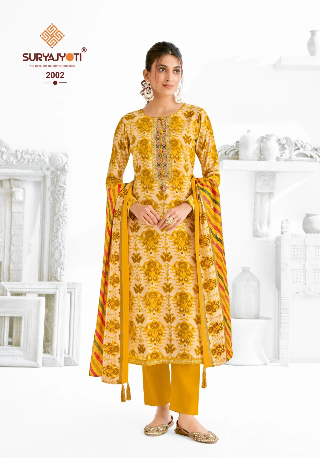 Suryajyoti Priyanka Vol 2 Pure Model Wholesale Salwar Suit Catalog — Wholesale Salwar Suits, MPA wholesale from Surat — view 5